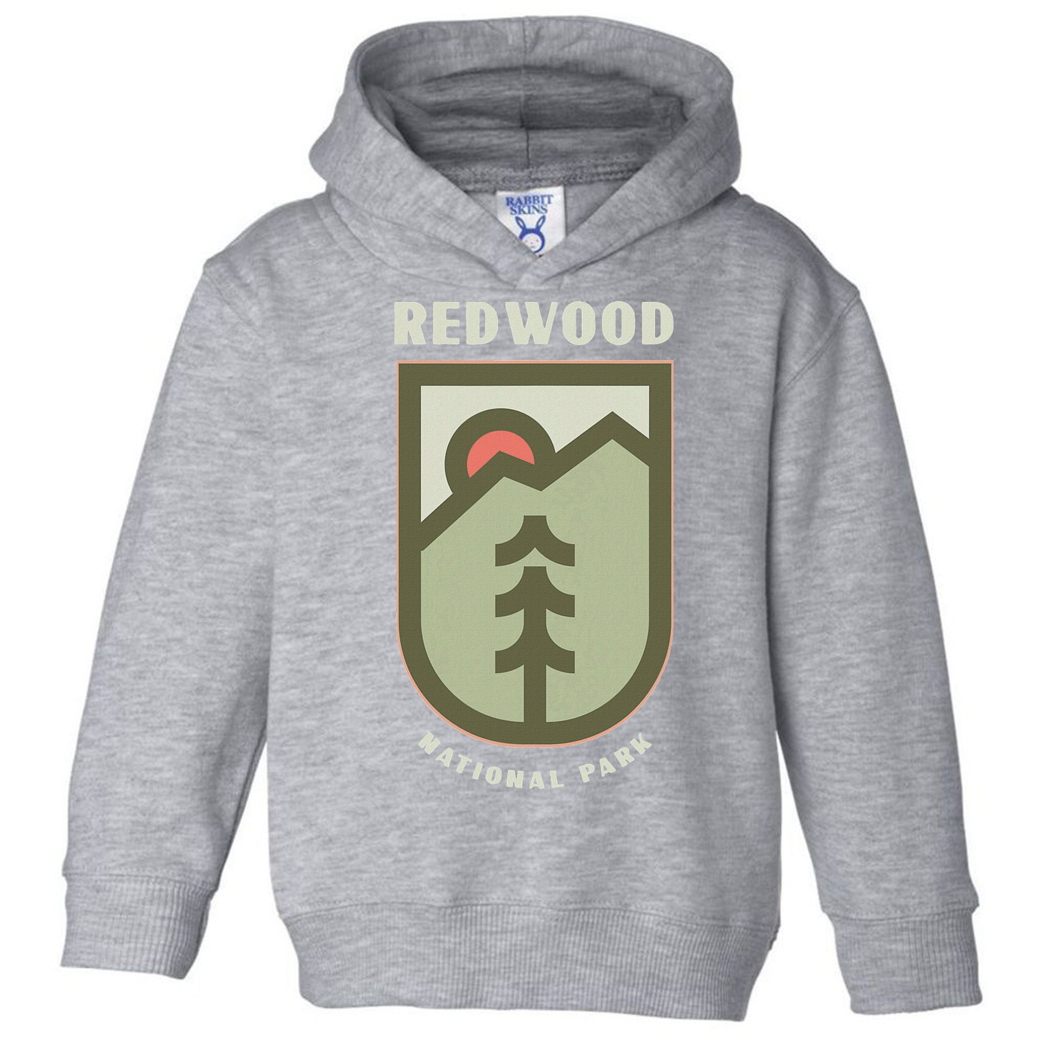Family Vacation Gift Redwood National Park Toddler Hoodie