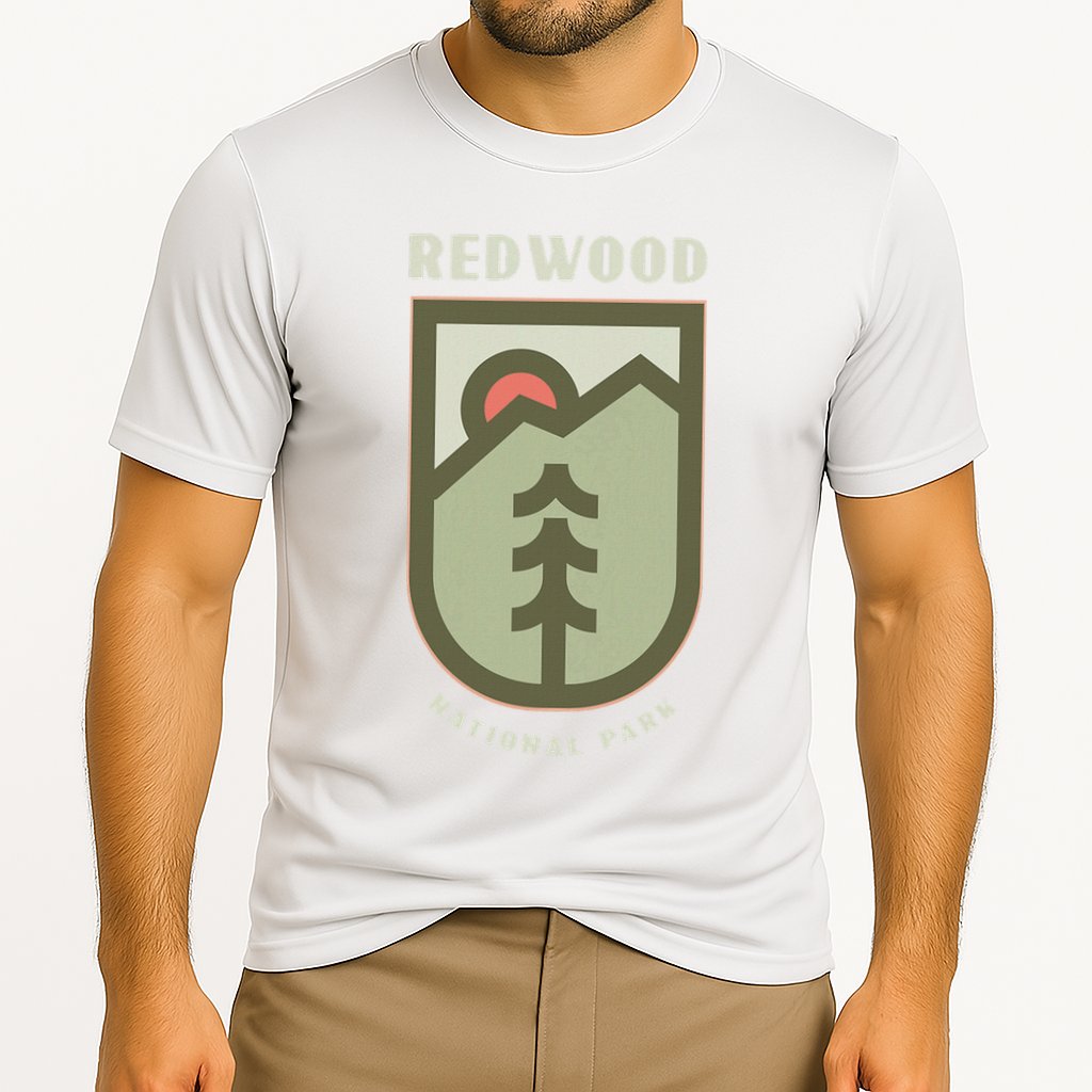 Family Vacation Gift Redwood National Park Cooling Performance Crew T-Shirt