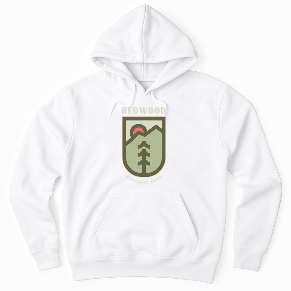 Family Vacation Gift Redwood National Park Hoodie