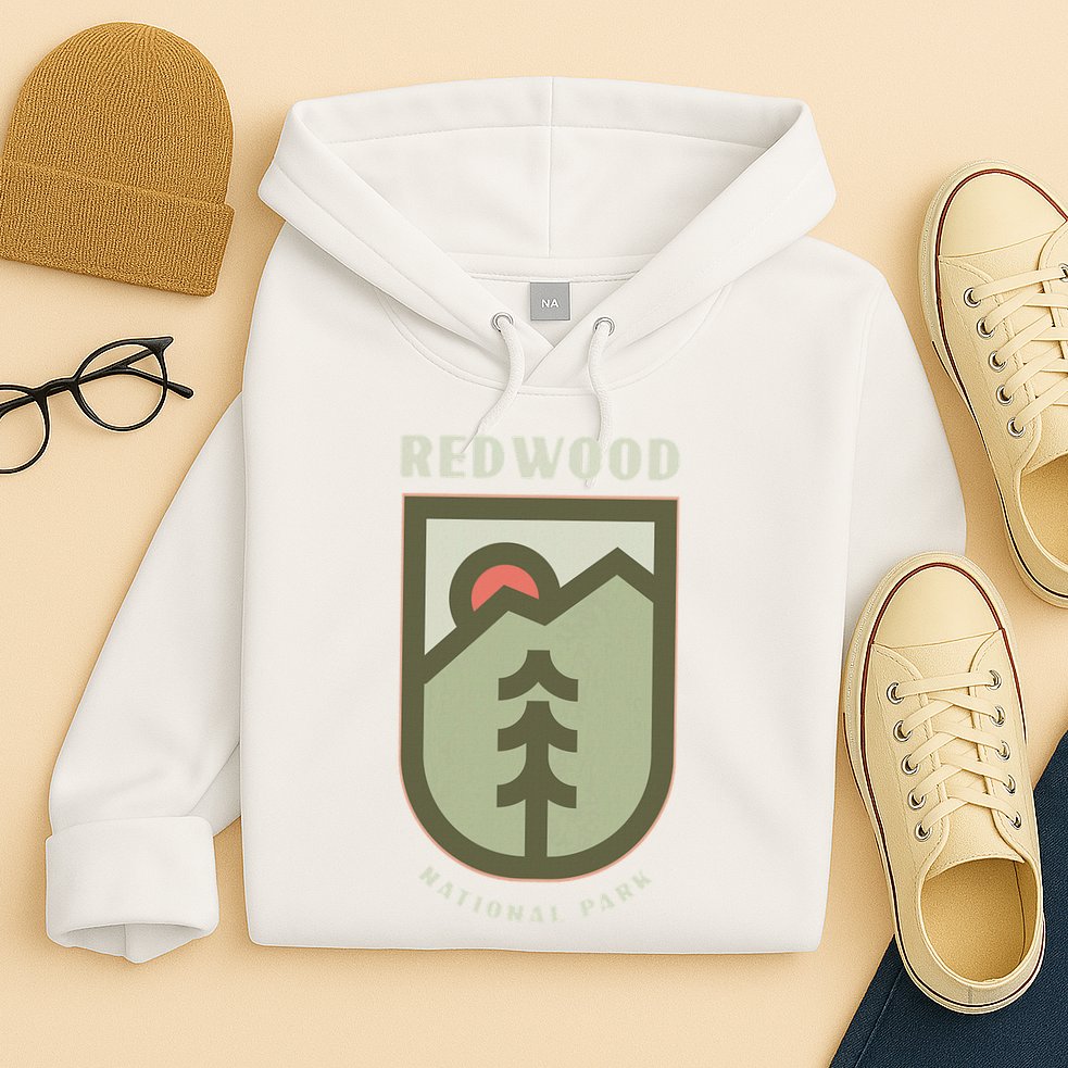Family Vacation Gift Redwood National Park Hoodie