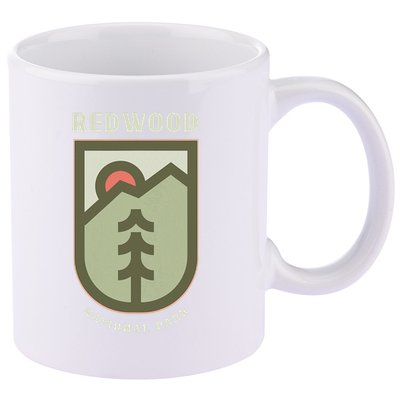 Family Vacation Gift Redwood National Park 11oz C Handle Ceramic Mug