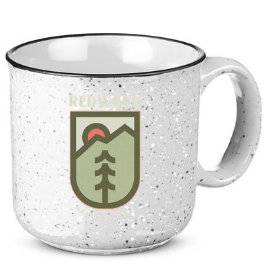 Family Vacation Gift Redwood National Park 15oz Campfire Ceramic Mug