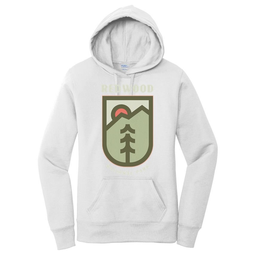 Family Vacation Gift Redwood National Park Women's Pullover Hoodie