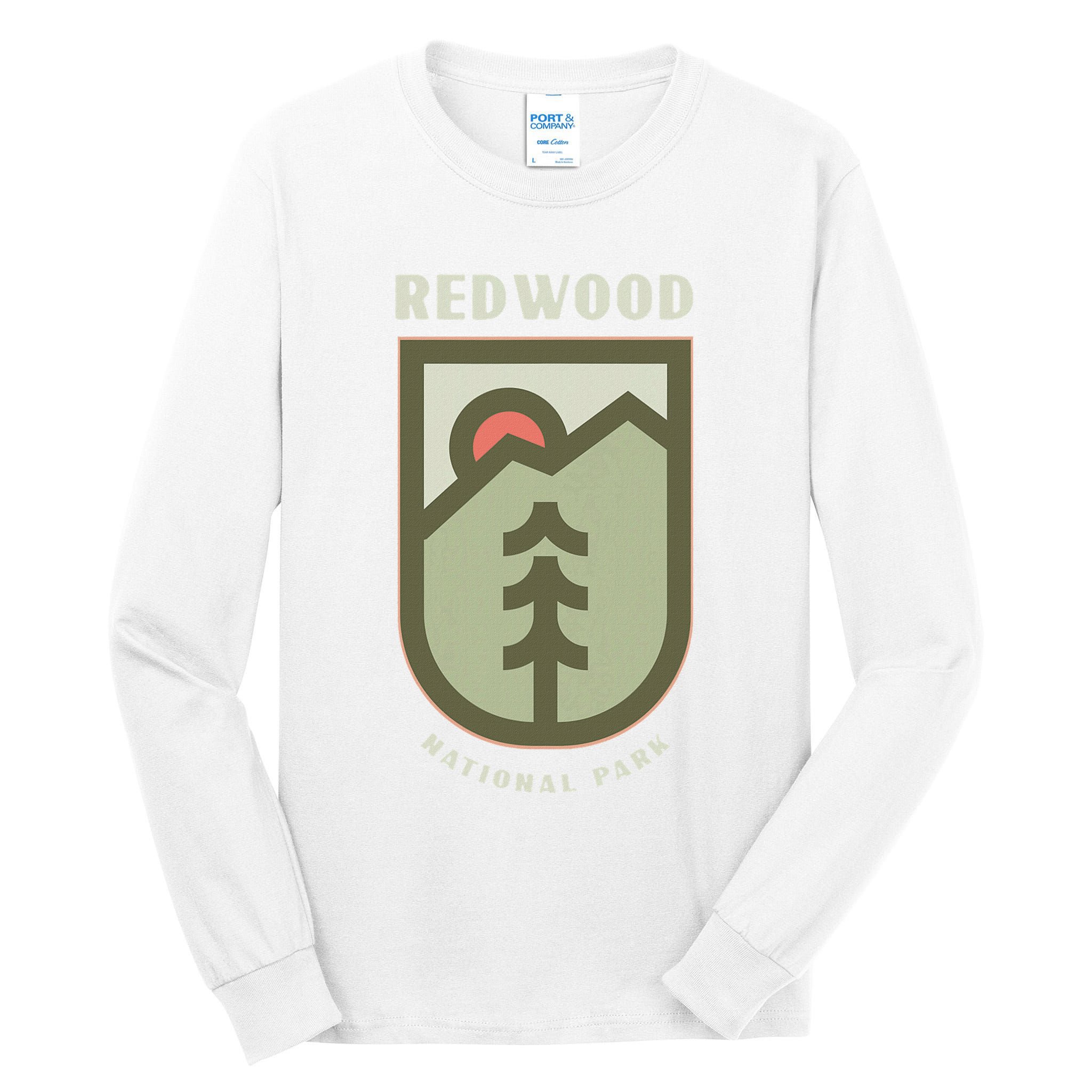 Family Vacation Gift Redwood National Park Tall Long Sleeve T-Shirt