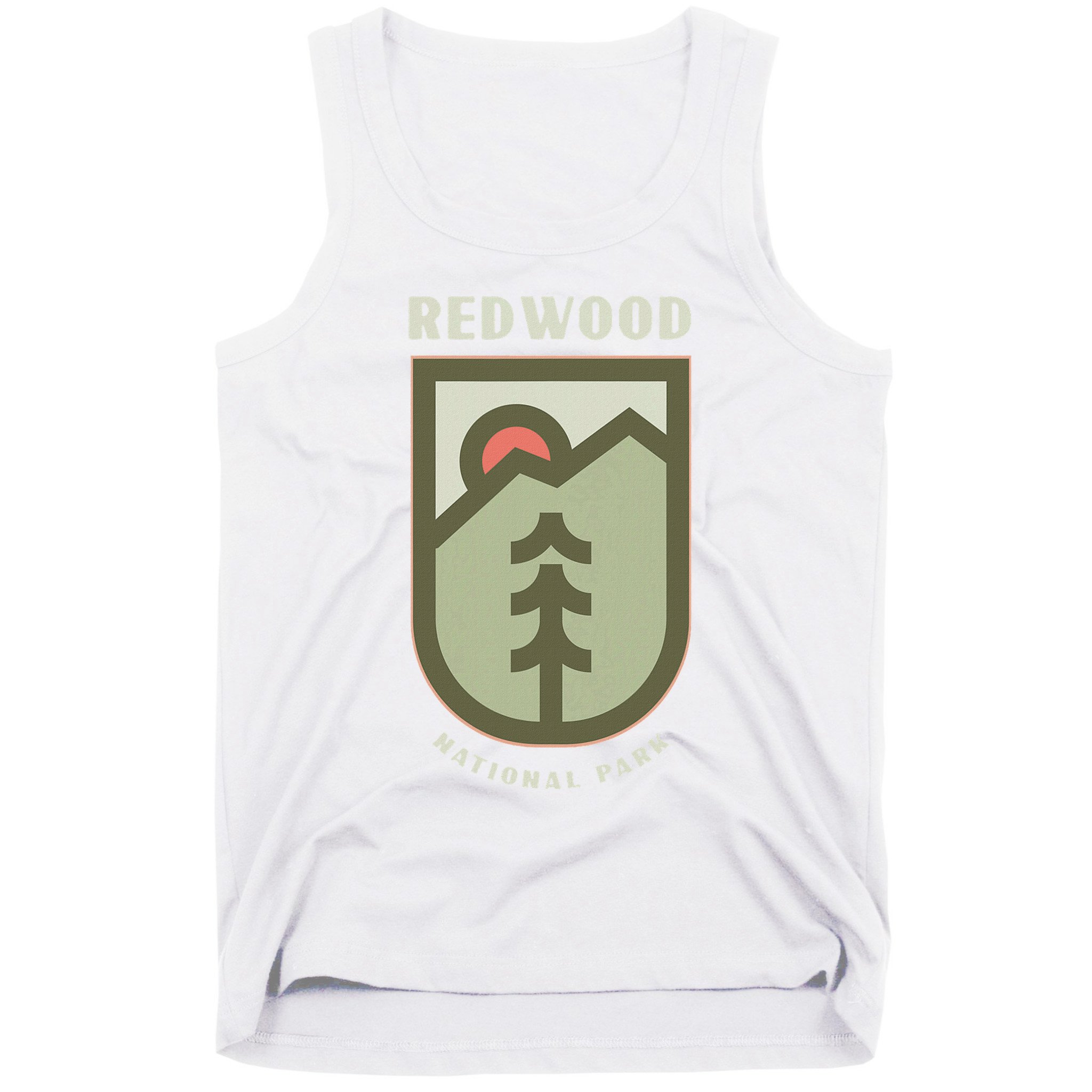 Family Vacation Gift Redwood National Park Tank Top