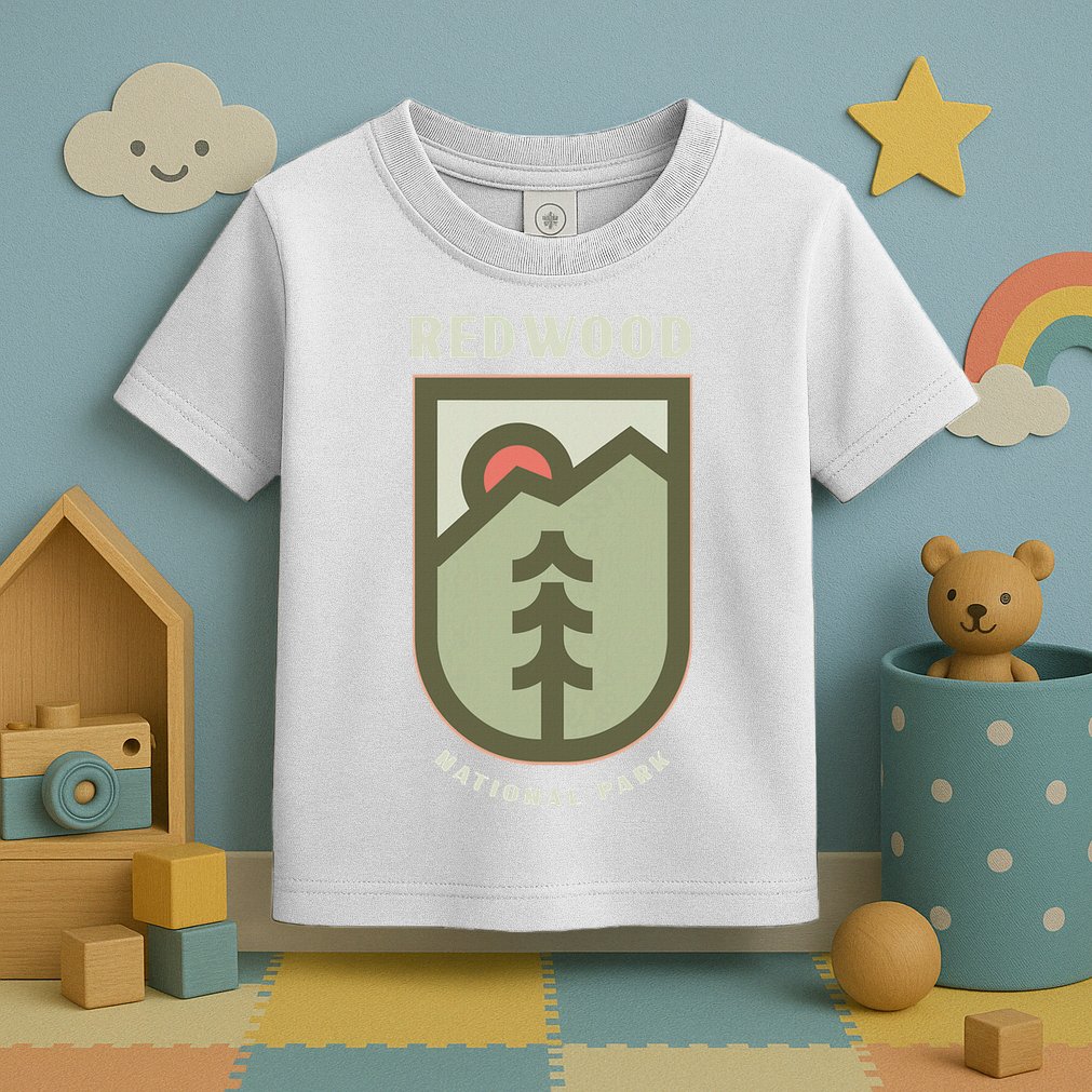 Family Vacation Gift Redwood National Park Toddler T-Shirt