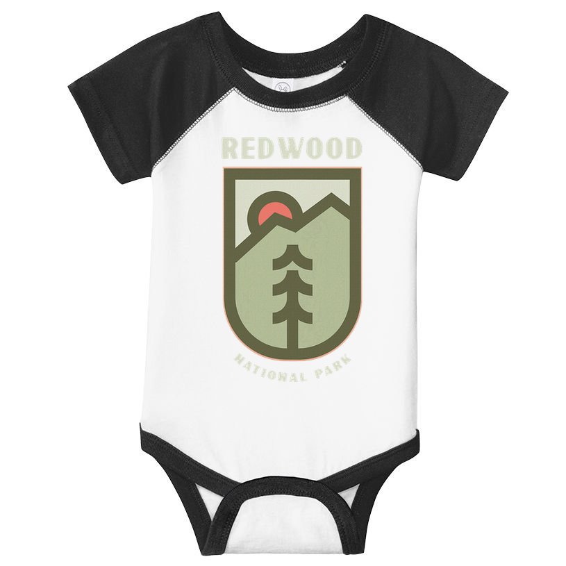 Family Vacation Gift Redwood National Park Infant Baby Jersey Bodysuit
