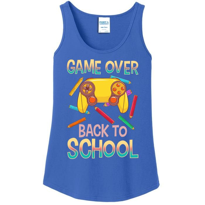 Funny Video Game Game Over Back To School Meaningful Gift Ladies Essential Tank