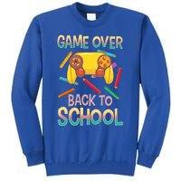 Funny Video Game Game Over Back To School Meaningful Gift Tall Sweatshirt