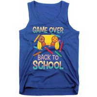 Funny Video Game Game Over Back To School Meaningful Gift Tank Top