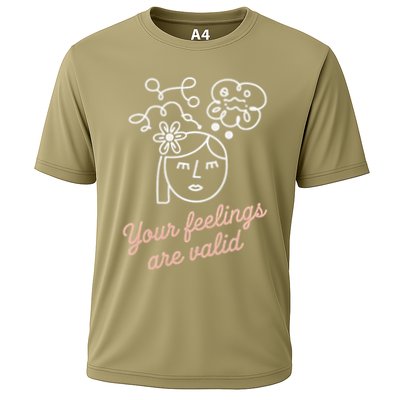 Feelings Valid Health Inspirational Quote Performance Shirt