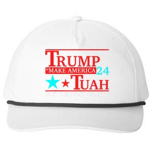 Funny Viral Humor Meme Video Girl 24 Trump Tua Snapback Five-Panel Rope Hat