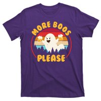 Funny Vintage Halloween More Boos Please Beer Lover Ghost T-Shirt