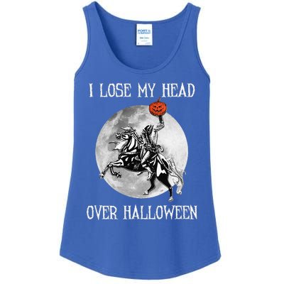 Funny Vintage Halloween Headless Horseman Funny Funny Ladies Essential Tank