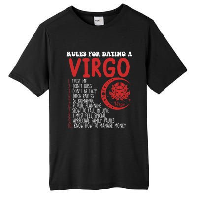 Funny Virgo Horoscope Rules For Dating A Virgo Zodiac Gift Tall Fusion ChromaSoft Performance T-Shirt