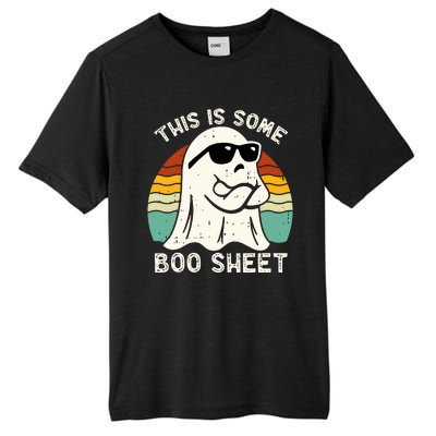 Funny Vintage Halloween Boo Ghost This Is Some Boo Sheet Gift Tall Fusion ChromaSoft Performance T-Shirt