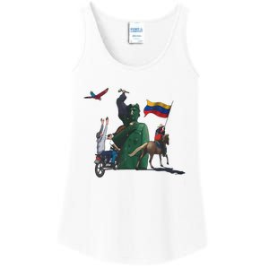 Free Venezuela Hasta El Final Abajo Cadenas Ladies Essential Tank