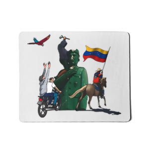 Free Venezuela Hasta El Final Abajo Cadenas Mousepad