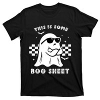 Funny Vintage Halloween Boo Ghost This Is Some Boo Sheet Gift T-Shirt