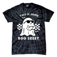 Funny Vintage Halloween Boo Ghost This Is Some Boo Sheet Gift Tie-Dye T-Shirt