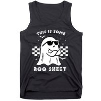 Funny Vintage Halloween Boo Ghost This Is Some Boo Sheet Gift Tank Top