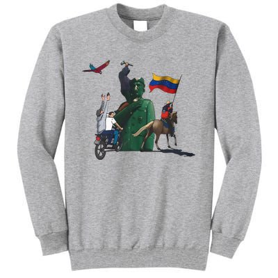 Free Venezuela Hasta El Final Abajo Cadenas Tall Sweatshirt