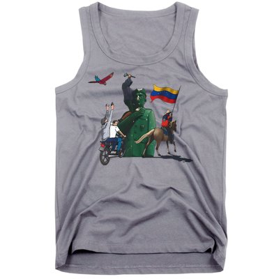 Free Venezuela Hasta El Final Abajo Cadenas Tank Top