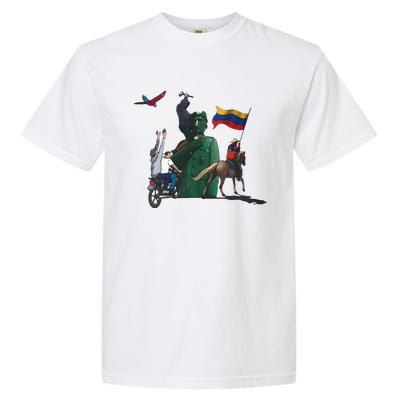 Free Venezuela Hasta El Final Abajo Cadenas Garment-Dyed Heavyweight T-Shirt