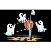 Funny Volleyball Halloween Ghostvolleyball Sports Lovers Bumper Sticker