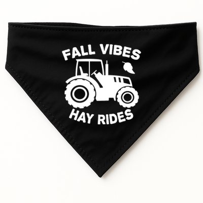 Fall Vibes Hay Rides Season USA-Made Doggie Bandana