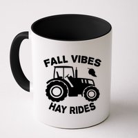 Fall Vibes Hay Rides Season Mug