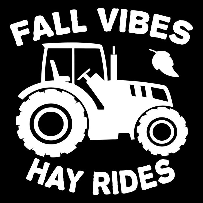 Fall Vibes Hay Rides Season Drawstring Bag