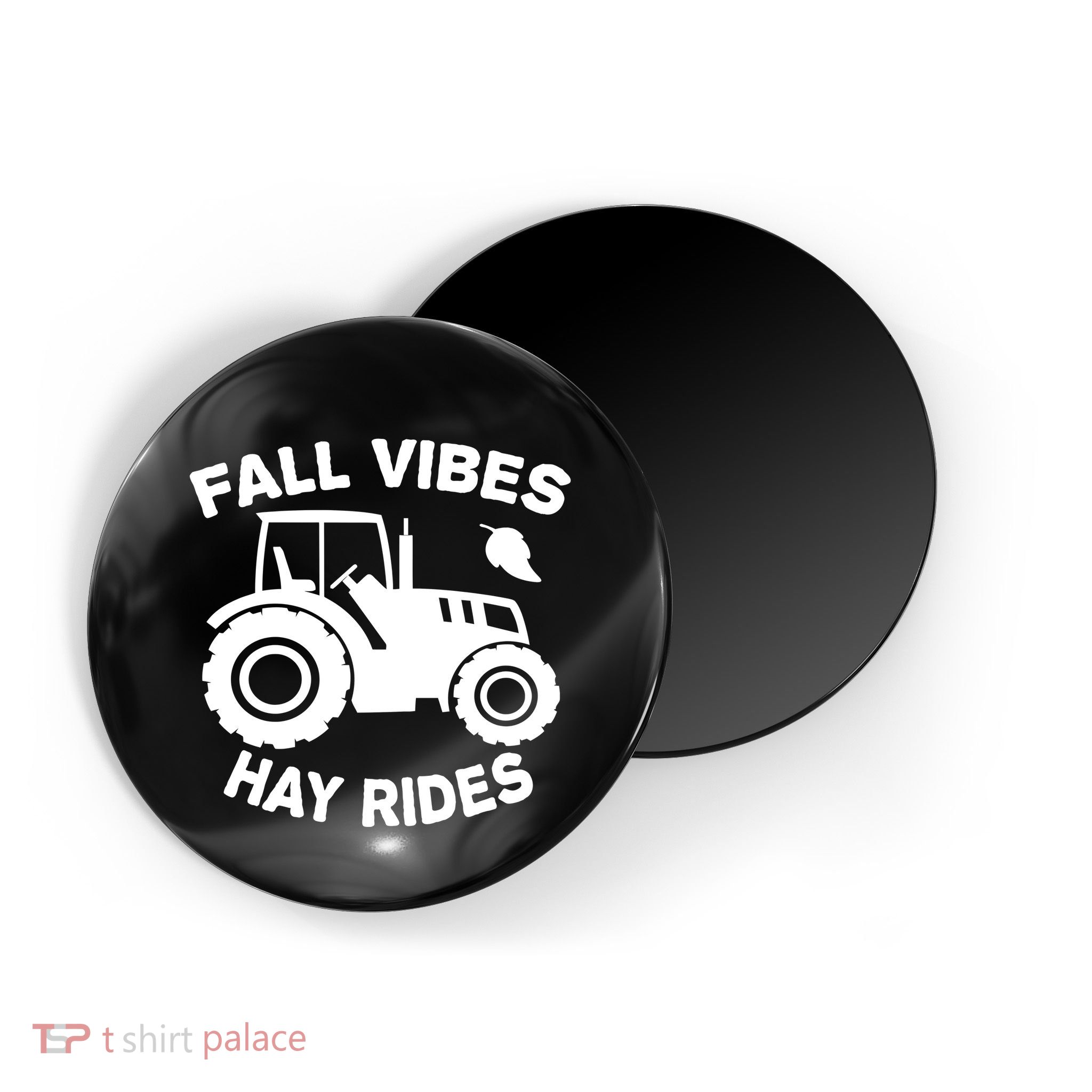 Fall Vibes Hay Rides Season Magnet