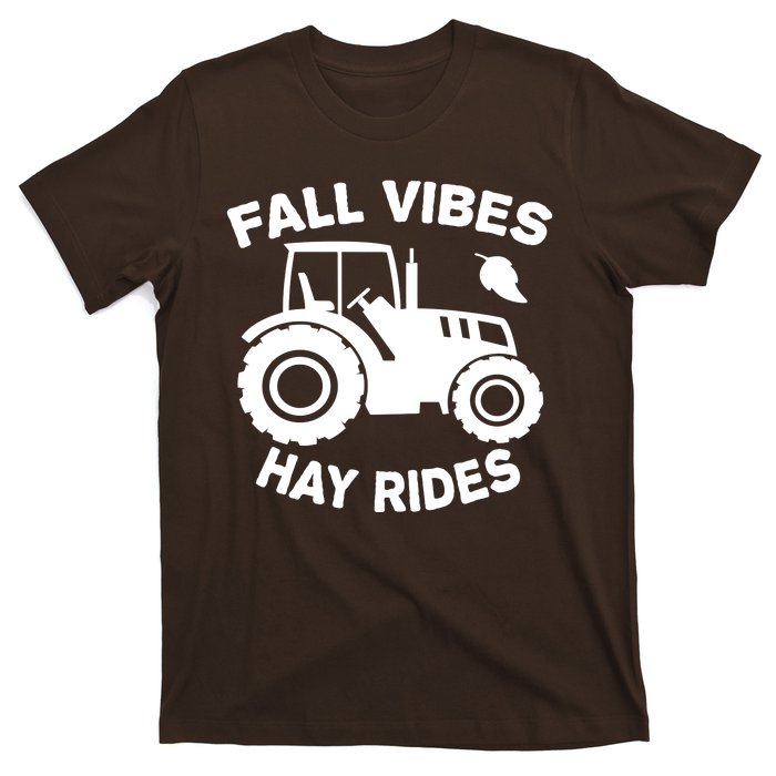 Fall Vibes Hay Rides Season T-Shirt