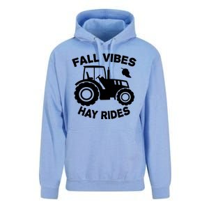 Fall Vibes Hay Rides Season Unisex Surf Hoodie