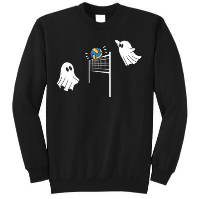 Funny Volleyball Halloween Ghost Volleyball Sports Lovers Sweatshirt