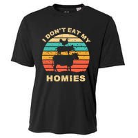 Funny Vegan I DonT Eat My Homies Vegetarian Vegan Vintage Cooling Performance Crew T-Shirt