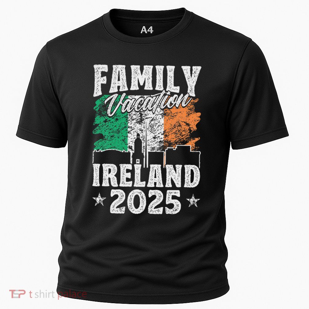 Family Vacation Ireland 2025 Beach Summer Vacation Performance Shirt