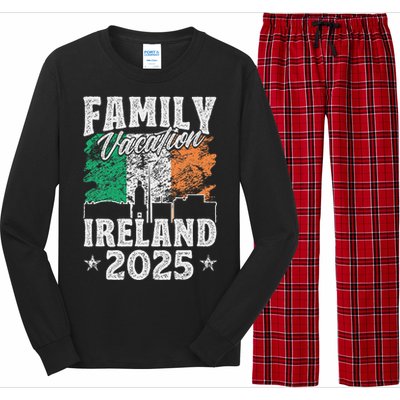 Family Vacation Ireland 2025 Beach Summer Vacation Long Sleeve Pajama Set