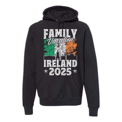 Family Vacation Ireland 2025 Beach Summer Vacation Premium Hoodie