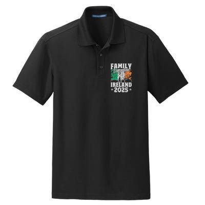 Family Vacation Ireland 2025 Beach Summer Vacation Dry Zone Grid Polo