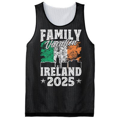 Family Vacation Ireland 2025 Beach Summer Vacation Mesh Reversible Basketball Jersey Tank