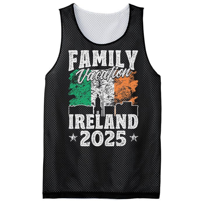 Family Vacation Ireland 2025 Beach Summer Vacation Mesh Reversible Basketball Jersey Tank