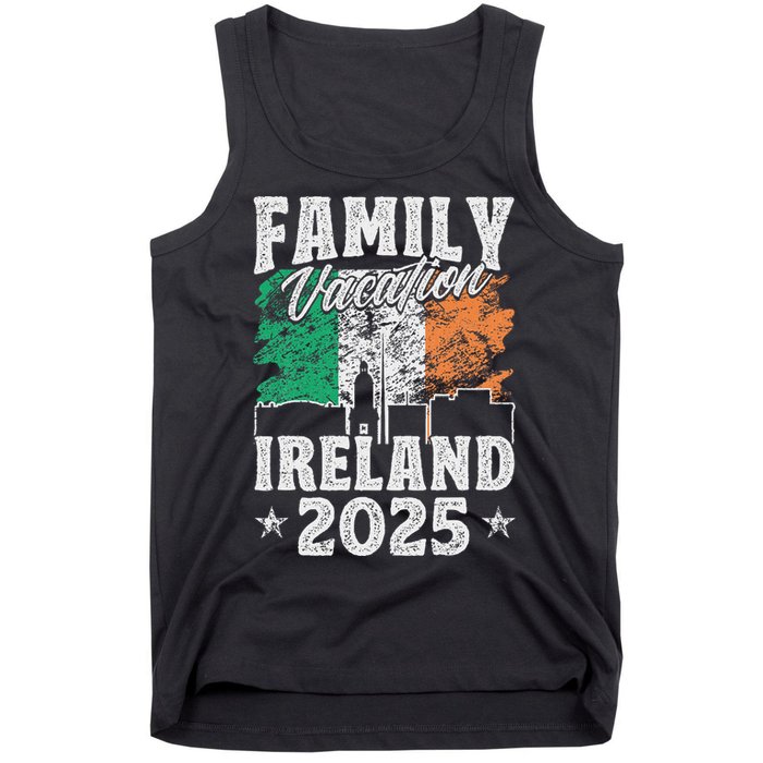 Family Vacation Ireland 2025 Beach Summer Vacation Tank Top