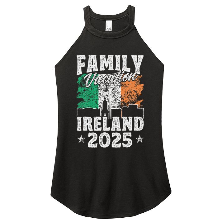 Family Vacation Ireland 2025 Beach Summer Vacation Women's Perfect Tri Rocker Tank