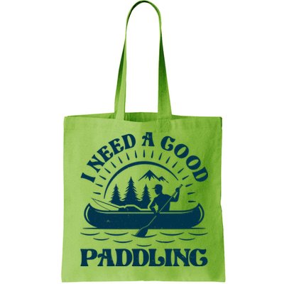 Funny Vintage I Need A Good Paddling Canoe Kayak Fan Bag