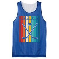 Funny Vintage Ice Hockey Gift Mesh Reversible Basketball Jersey Tank