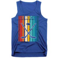 Funny Vintage Ice Hockey Gift Tank Top