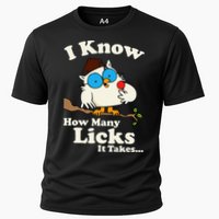 Funny Vintage I Know How Many Licks It Takes Performance Shirt