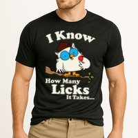 Funny Vintage I Know How Many Licks It Takes Performance Shirt